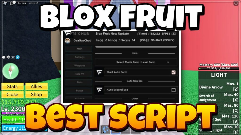 Use Hack Blox Fruit Scripts